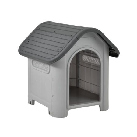 Hundehütte Barry 75x59x66cm Grau