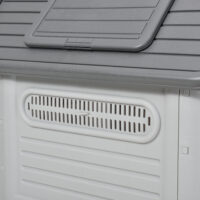 Hundehütte Barry 87x72x75.5cm Grau