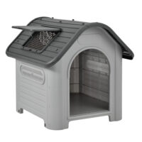 Hundehütte Barry 87x72x75.5cm Grau