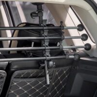 Hundeschutzgitter Auto Trenngitter Autotrennwand 85-140x40-50cm