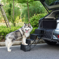 Hundetreppe Hunderampe Colchester 4-stufig bis 55kg