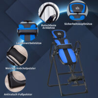 Inversionsbank Klappbarer Schwerkrafttrainer 132x71x145cm