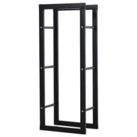 Kaminholzregal 100x40x25cm Brennholzregal Kaminholzständer