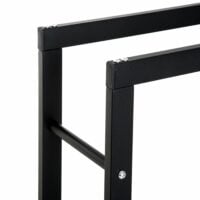 Kaminholzregal 100x40x25cm Brennholzregal Kaminholzständer