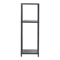 Kaminholzregal Tinglev Stahl 34x34x105.5cm Schwarz