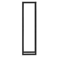 Kaminholzregal Brennholzregal Kasan 40x150x25 cm Stahl