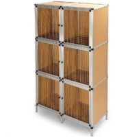 Kaninchenstall Hasenstall 6 Boxen