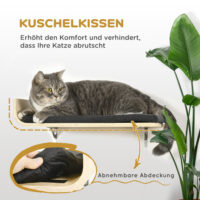 Katzen Kletterwand 3er-Set Katzentreppen Katzenbett