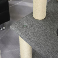 Katzen Kratzbaum Katzenbaum Kletterbaum 59x48x155cm