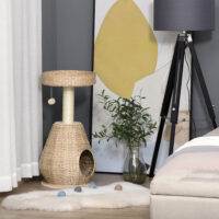 Katzenbaum Kratzbaum 82.5cm Gelb