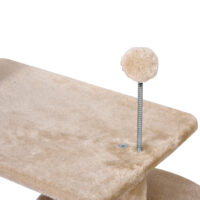 Katzenbaum mit Hängebett 3-Stock 60x40x81cm