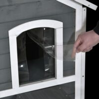 Katzenhaus Katzenvilla Outdoor Katzenhütte 2-Etagen