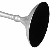 Kerzenständer 5-armig Alu vernickelt 78cm