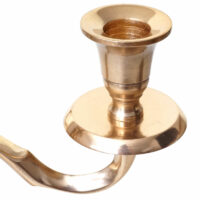 Kerzenständer Leuchter 5-armig Aluminium 60cm massiv