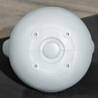 Kettlebell 10kg Bodenschonende Kugelhantel Kunststoffmantel