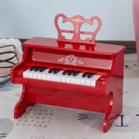 Kinder Klavier Mini Piano 25 Tasten Rot