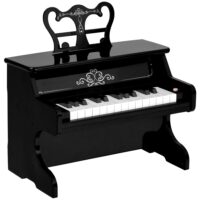 Kinder Klavier Mini Piano 25 Tasten schwarz