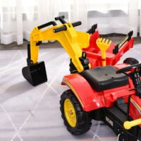 Kinder Traktor Kinderauto mit Bagger und Anhänger