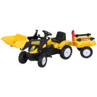 Kinder Traktor Kinderauto mit Frontlader und Anhänger