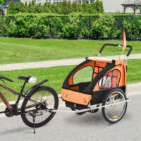 Kinderanhänger Fahrradanhänger Kinder Radanhänger für 2 Kinder Veloanhänger