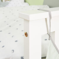 Kinderbett 70x140cm Weiss