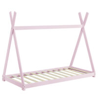 Kinderbett Onjeda 90x200 cm Tipi Rosa