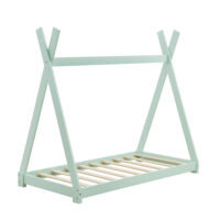 Kinderbett Onejda 80x160 cm mit Matratze Mint