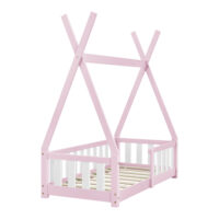 Kinderbett Helsingborg 70x140 cm Rosa