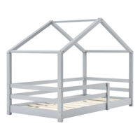 Kinderbett Knätten 90x200 cm mit Rausfallschutz