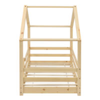 Kinderbett Knätten 70x140 cm mit Rausfallschutz Holz