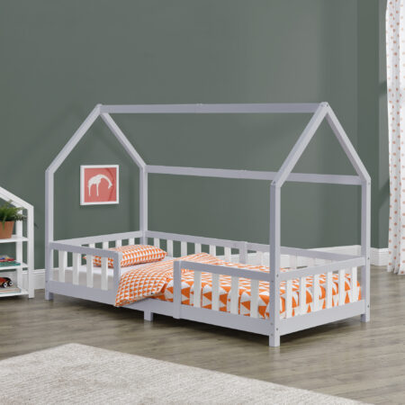Kinderbett Sisimiut 90x200 cm mit Rausfallschutz