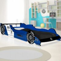 Kinderbett Rennbett Formel 1 ~ blau
