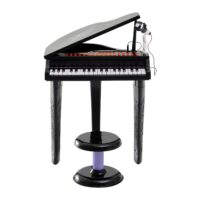 Kinderklavier Piano mit Mikrofon MP3 USB