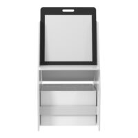 Kindertisch mit Maltafel Ferrol 88x51x49cm Weiss