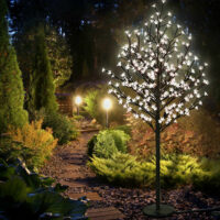 Kirschblütenbaum mit 200LEDs 180cm Länge für In/Outdoor warm-weiss