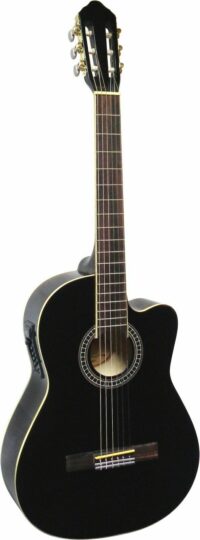 Klassische Gitarre mit Tonabnehmer 4 Band EQ & Cutaway