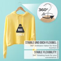 Kleiderbügel Holz 50 Stück Natur