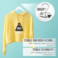 Kleiderbügel Holz 50 Stück Weiss