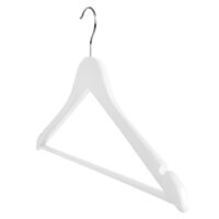 Kleiderbügel Holz 50 Stück Weiss