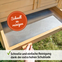 Komfort Hühnerhaus Hühnerstall mit Nistkasten