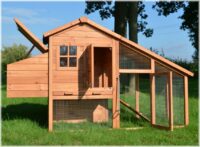 Komfort Hühnerhaus Hühnerstall mit Nistkasten XXL