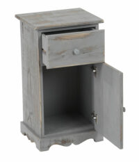 Kommode 63x35x29cm Vintage ~ grau