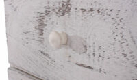 Kommode 81x40x32cm Shabby-Look Vintage ~ weiss