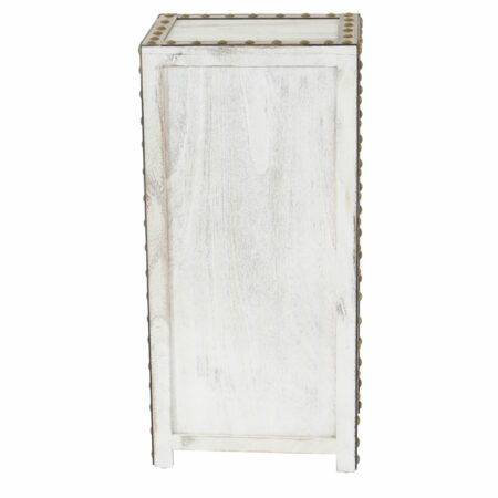 Kommode Duran 70x33x26cm Vintage ~ weiss