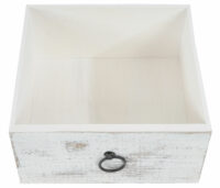 Kommode Duran 70x33x26cm Vintage ~ weiss