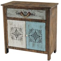 Kommode Funchal Shabby-Look Vintage 84x80x40cm
