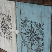 Kommode Funchal Shabby-Look Vintage 84x80x40cm