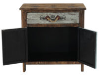 Kommode Funchal Shabby-Look Vintage 84x80x40cm