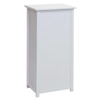 Kommode JAM-K84 mit Körben Holz FSC weiss Körbe grau