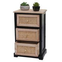 Kommode JAM-K87 FSC-zertifiziert Rattan 63x40x28cm